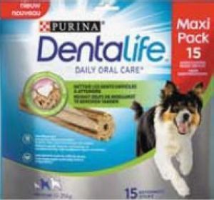 DENTALIFE MEDIUM - Chien de taille moyenne (de 12 à 25 kg) - 15 batonnets